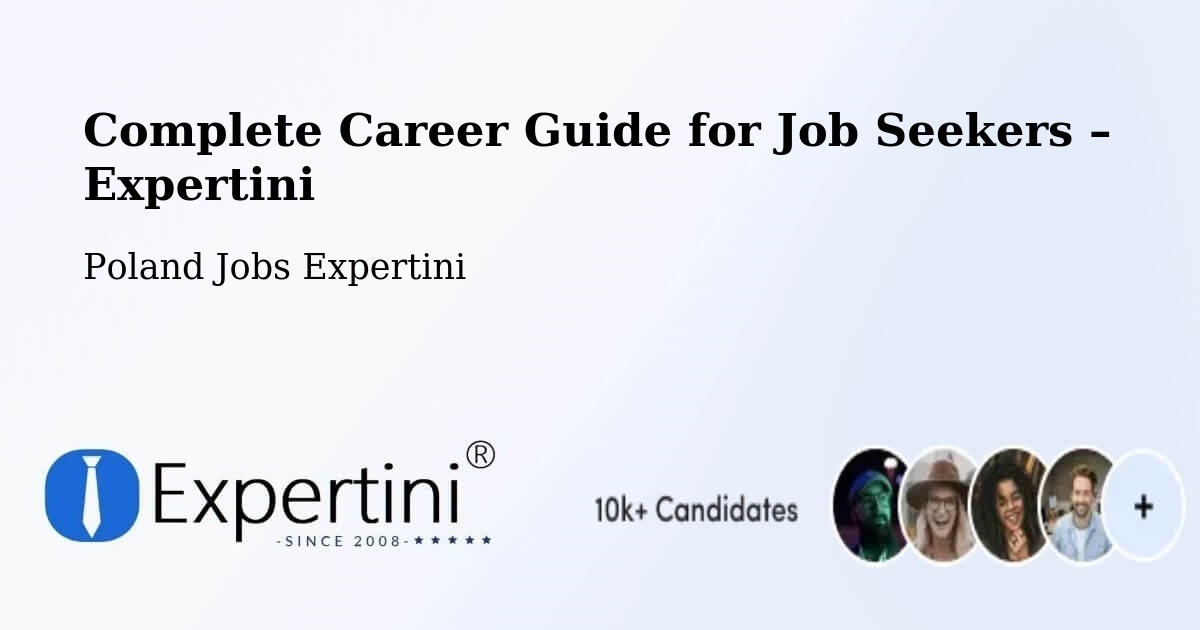 Career Guide for Job Seekers – Herby - Herby, Poland Jobs Expertini