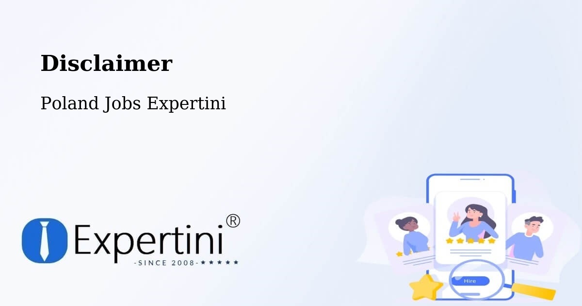 Disclaimer – Herby - Poland Jobs Expertini