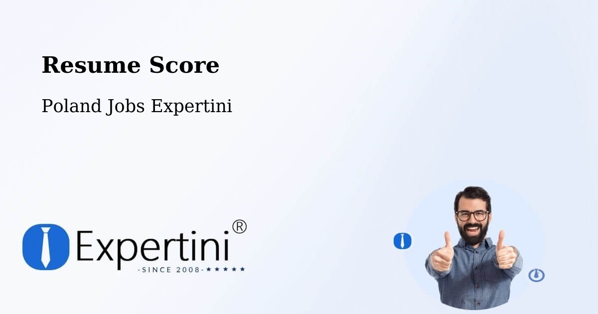 Resume Score & Job Description Match Tool – Herby - Poland Jobs Expertini